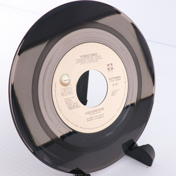 John Lennon, (Just Like) Starting Over / Kiss Kiss Kiss, 45 rpm 7" Single Record - Picture 6 of 7